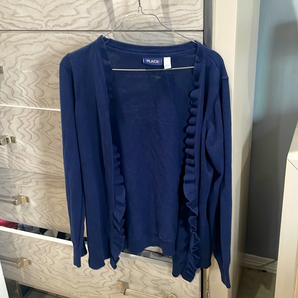 CHILDRENS PLACE NAVY BLUE SWEATER